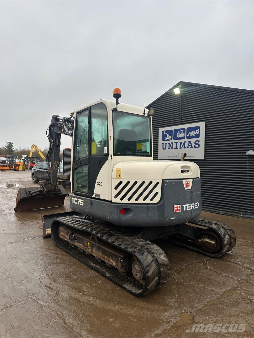 Terex TC75 Pelle sur chenilles