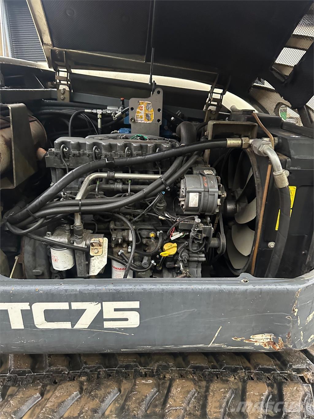 Terex TC75 Pelle sur chenilles