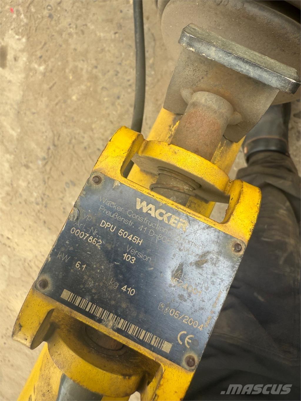 Wacker DPU5045 Plaque vibrante