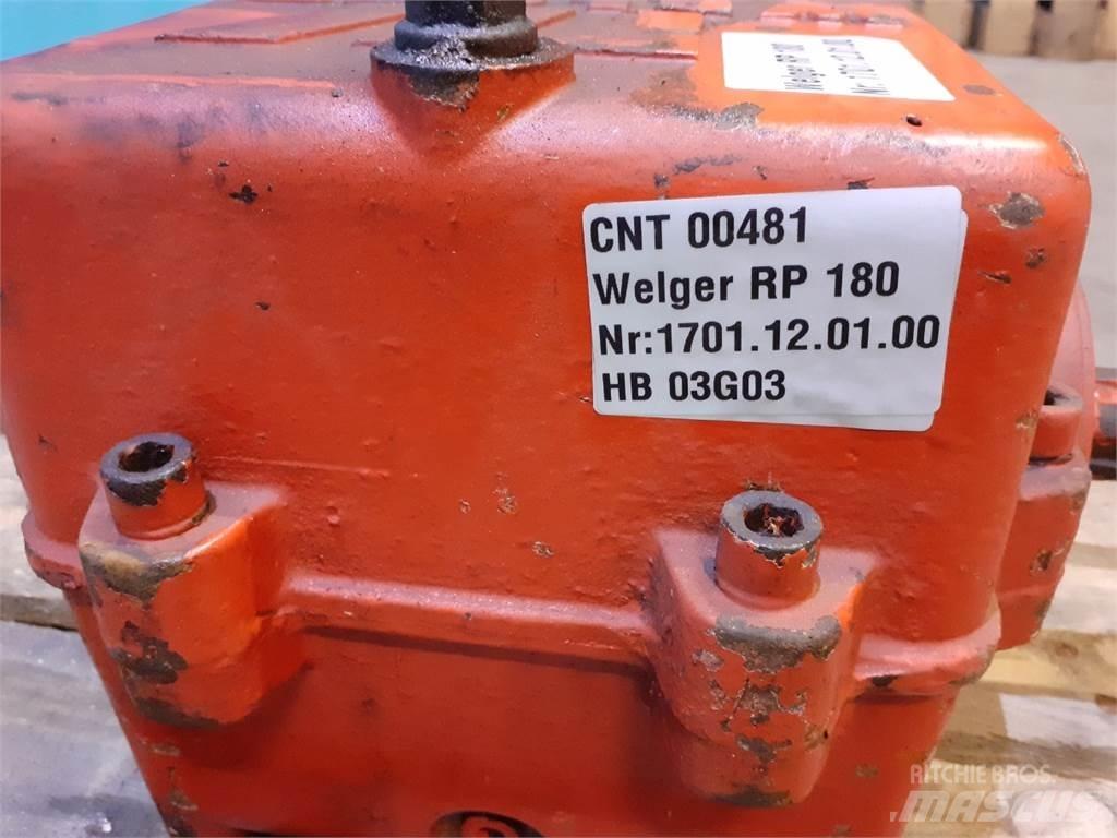 Welger RP 180 Transmission