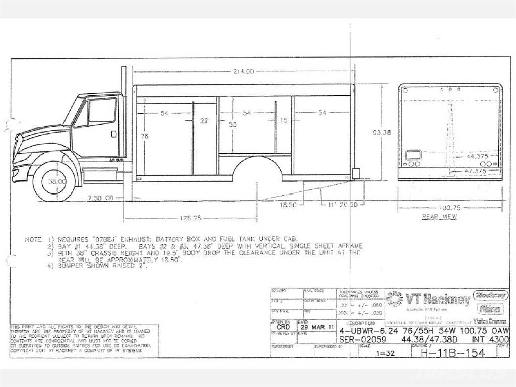 Freightliner M2 Camion de livraison de boisson