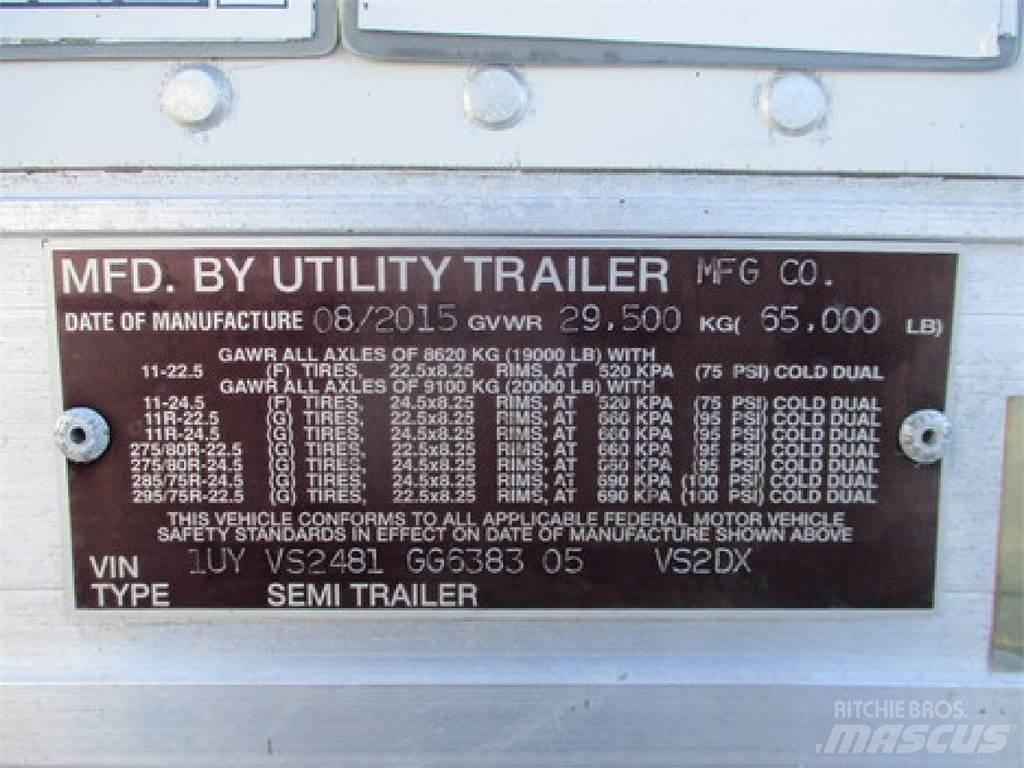 Utility VS2DX 48' Remorque Fourgon