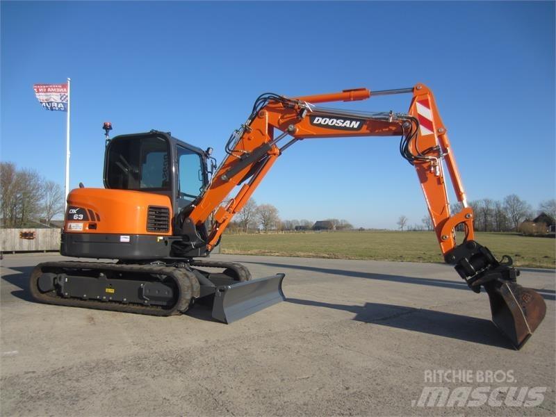 Doosan DX63-3 Mini pelle < 7t