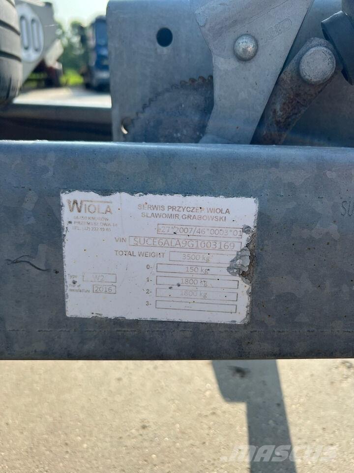 Wiola  Remorque porte engin