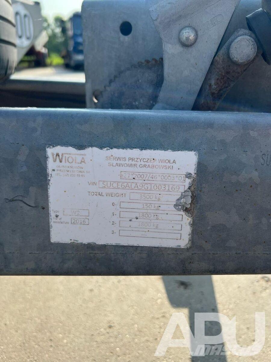 Wiola  Remorque porte engin