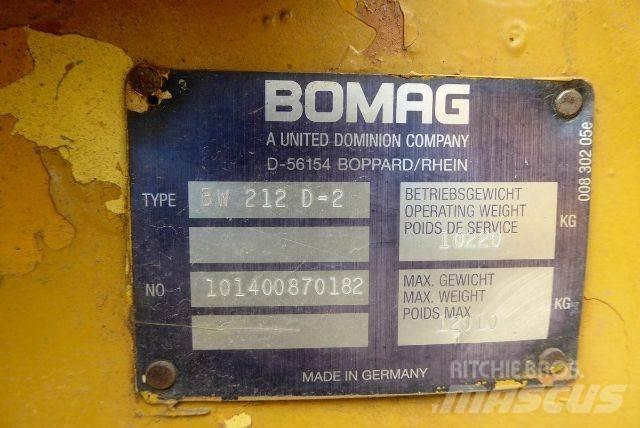Bomag BW212D-2 Autres rouleaux