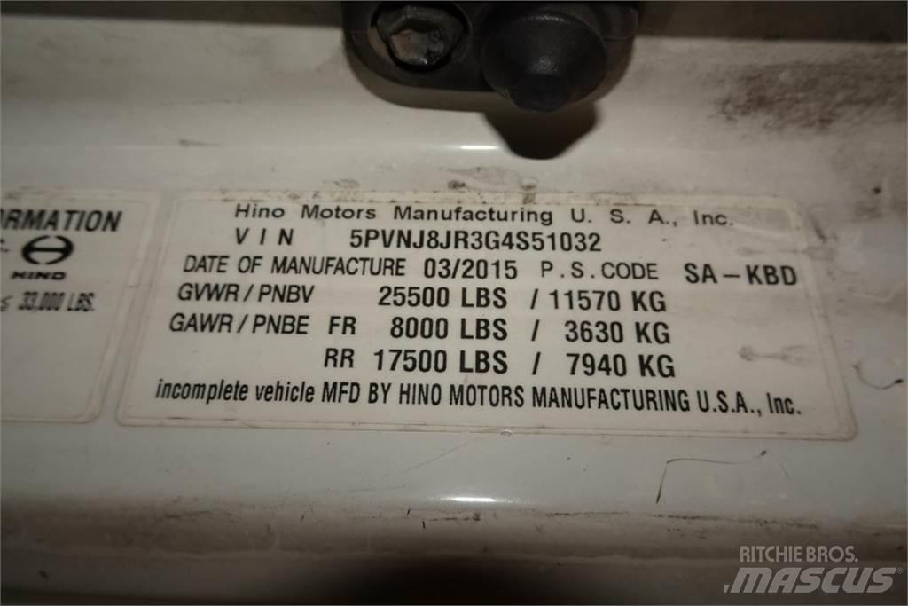 Hino 258 Camion Fourgon