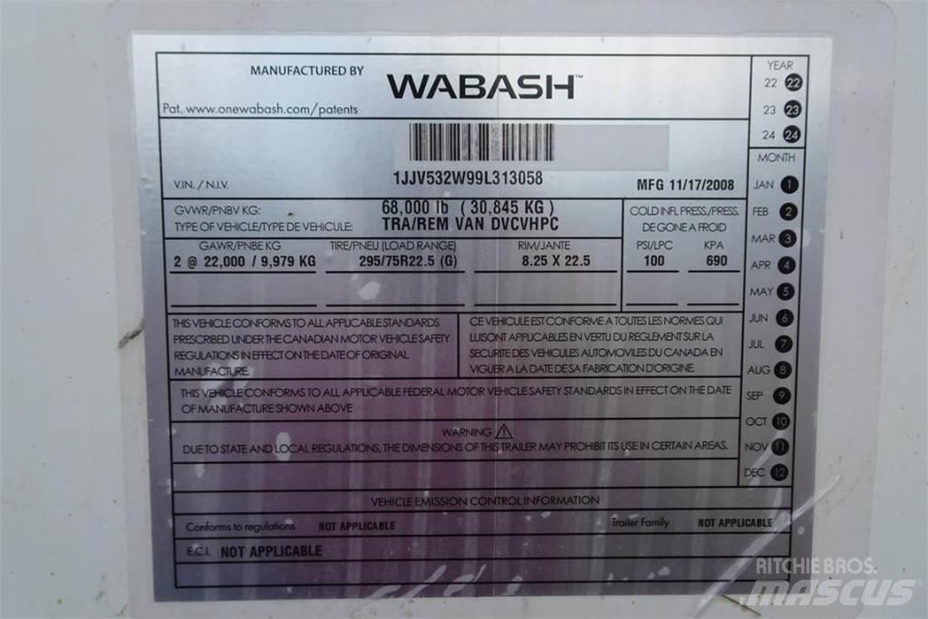 Wabash DVCVHPC Remorque Fourgon