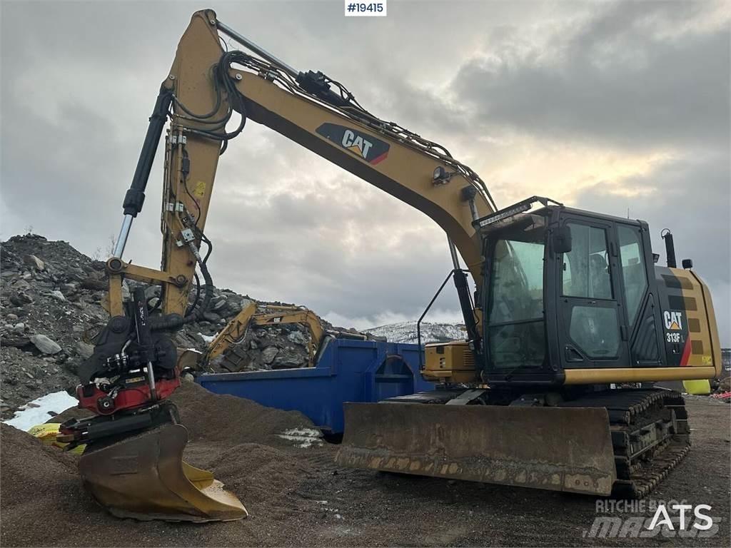 CAT 313FL Pelle sur chenilles