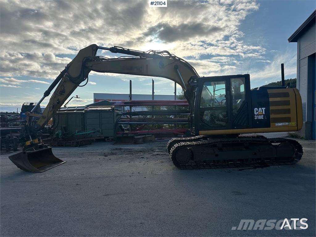 CAT 318EL Pelle sur chenilles