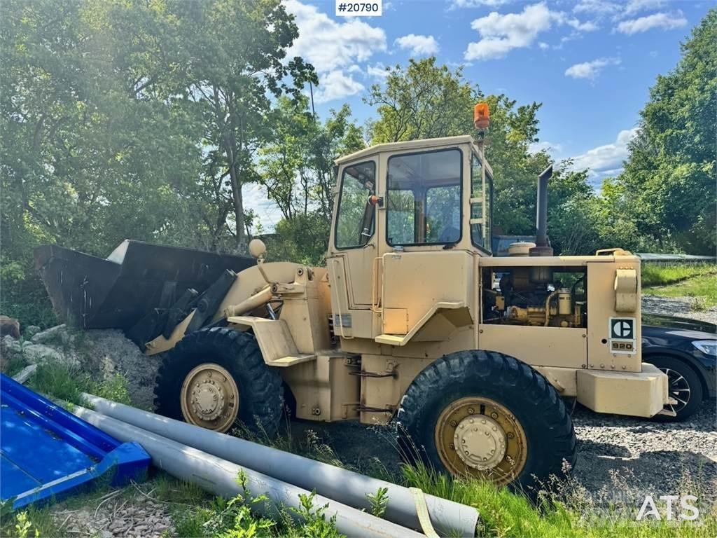 CAT 920 Chargeuse sur pneus