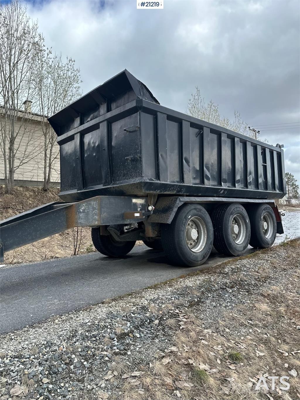 Engen Trailer Remorque benne