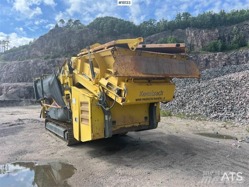 Keestrack K6 grader Crible