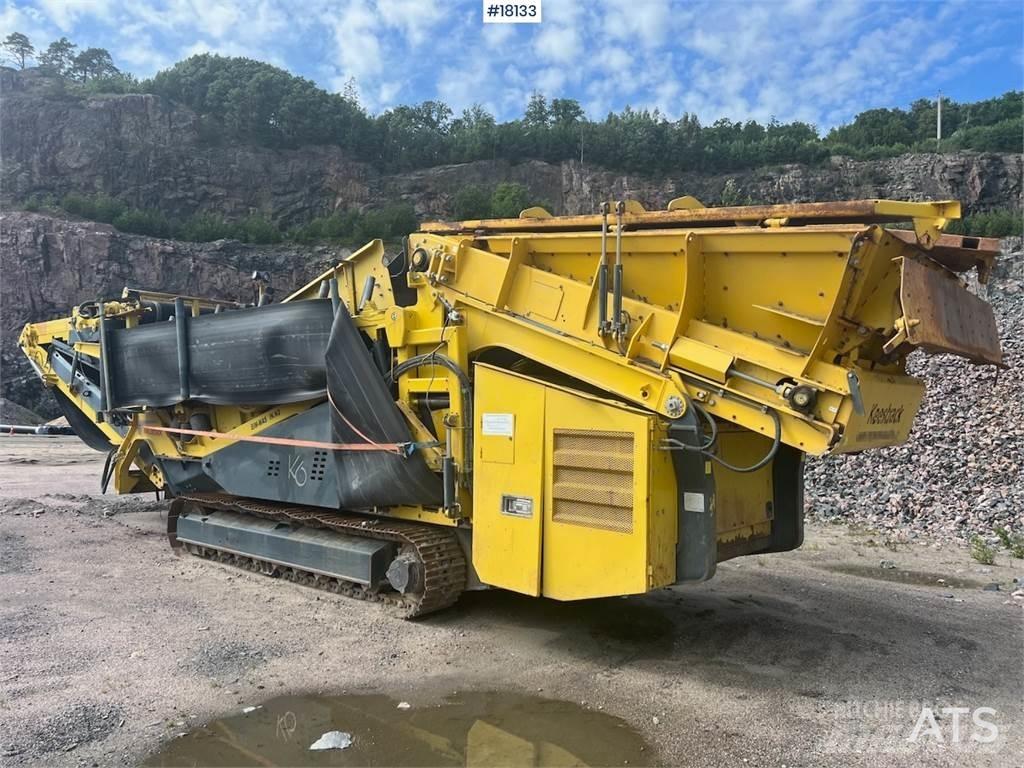 Keestrack K6 grader Crible