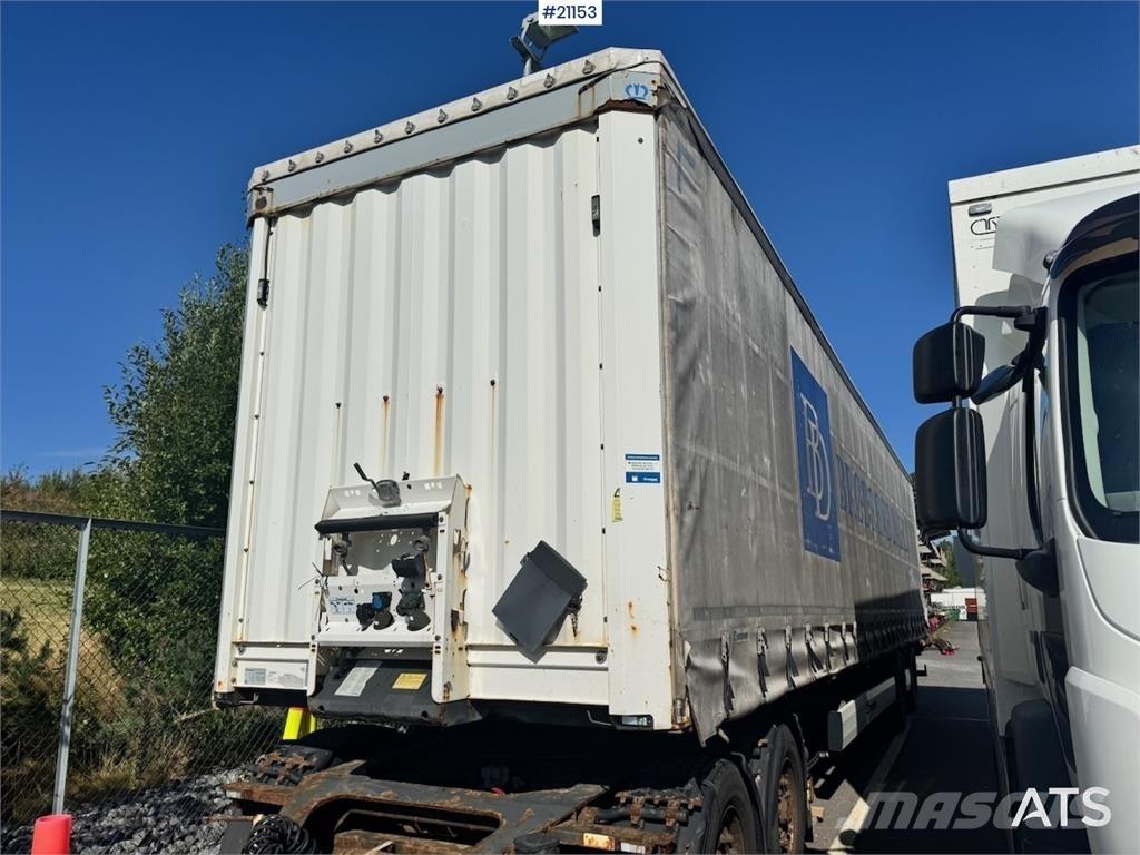 Krone Citysemi. Semi remorque fourgon