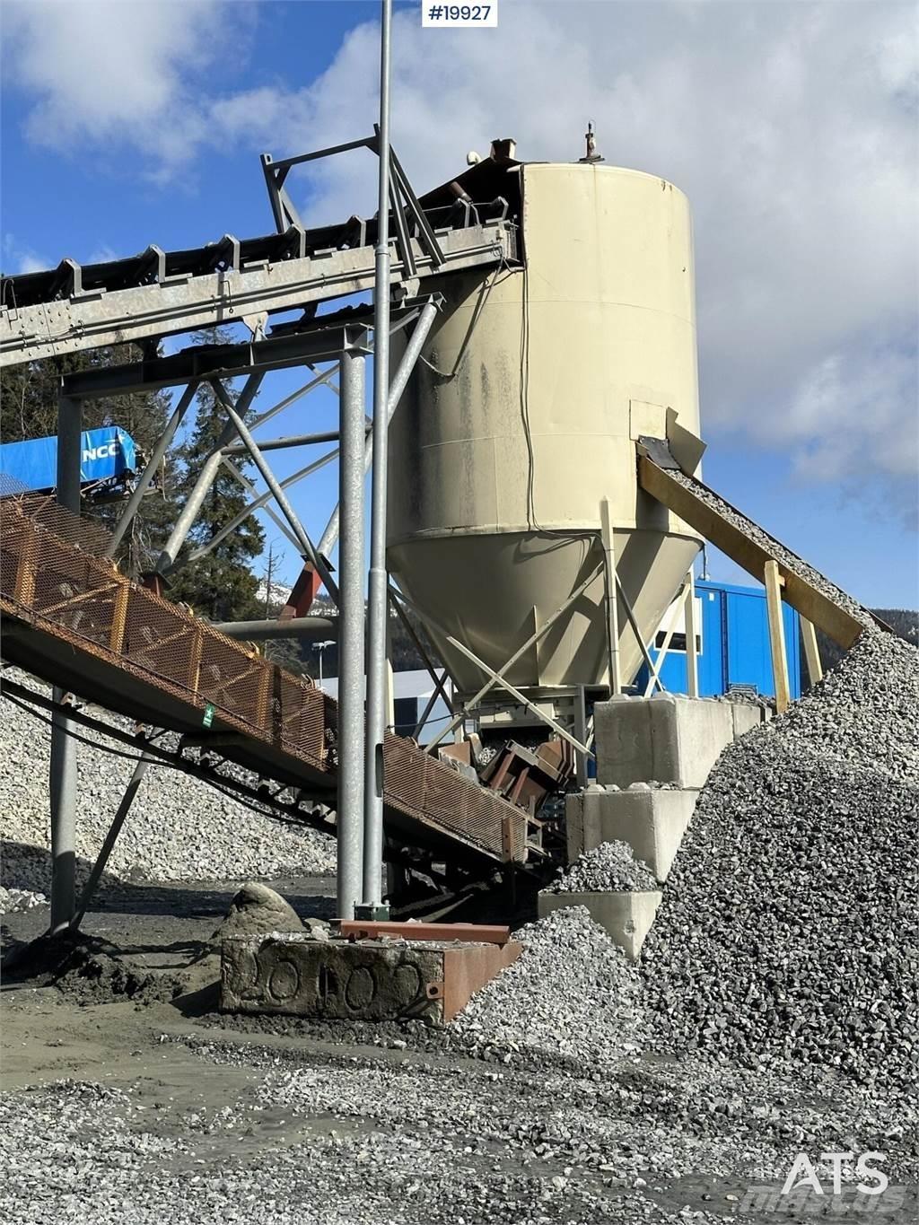  Lagersilo m/ mater Concasseur de Travaux Publics