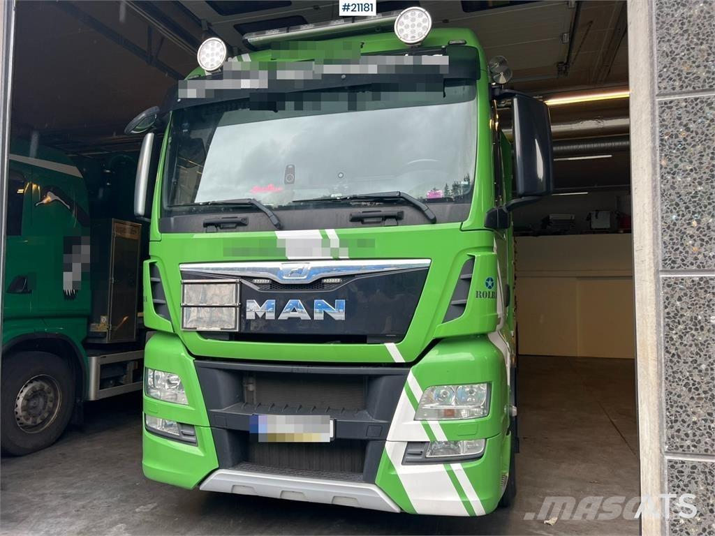 MAN TGX 35.560 Camion aspirateur, Hydrocureur