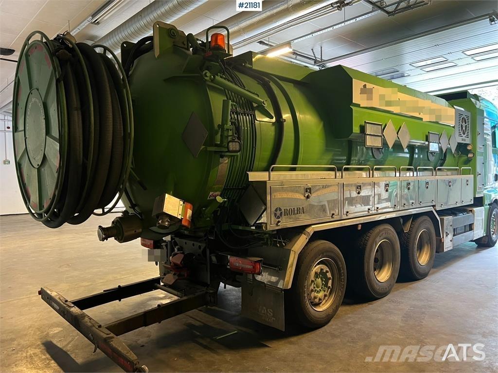 MAN TGX 35.560 Camion aspirateur, Hydrocureur
