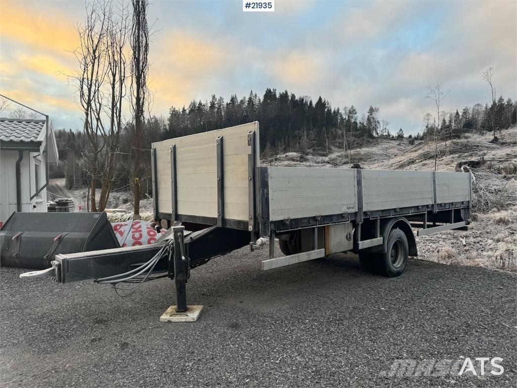 Maur 1-Axle Trailer Remorque ridelle