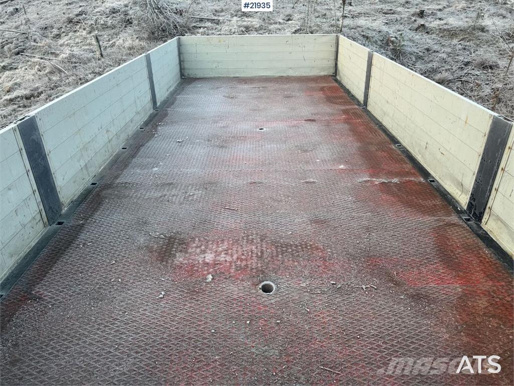 Maur 1-Axle Trailer Remorque ridelle