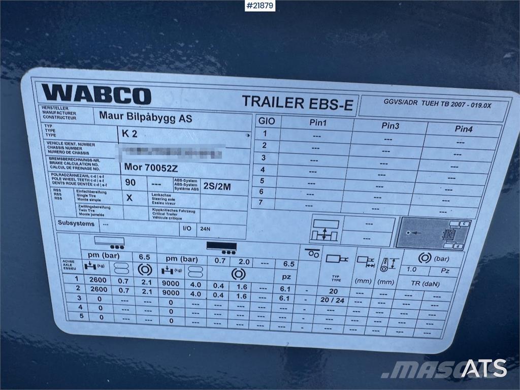 Maur Boggi trailer! Autre remorque