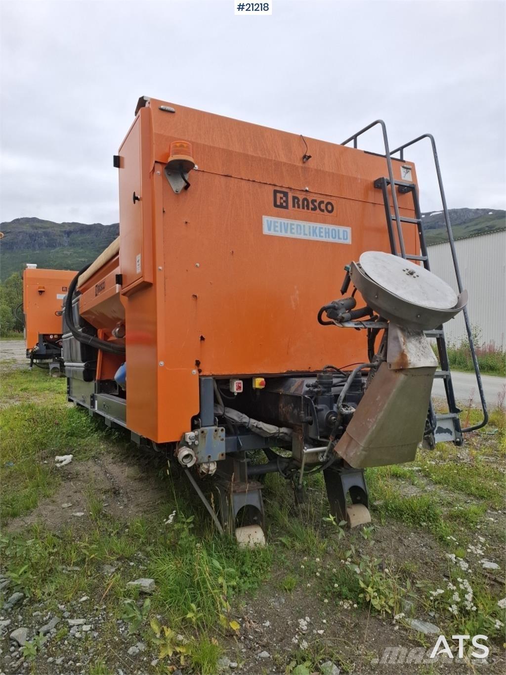 Rasco Solid Sableuse et saleuse