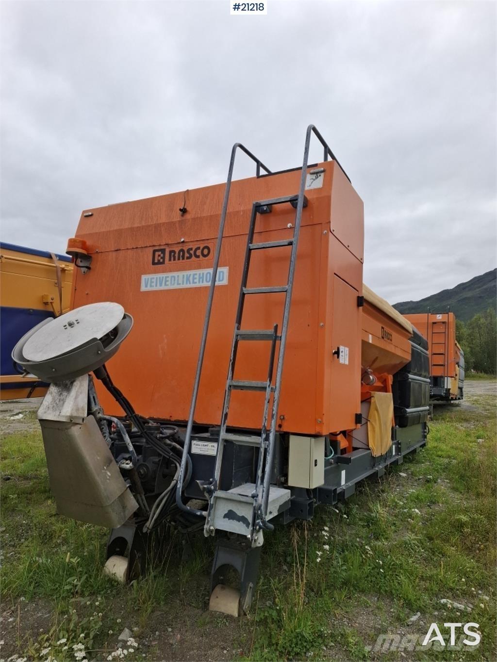 Rasco Solid Sableuse et saleuse