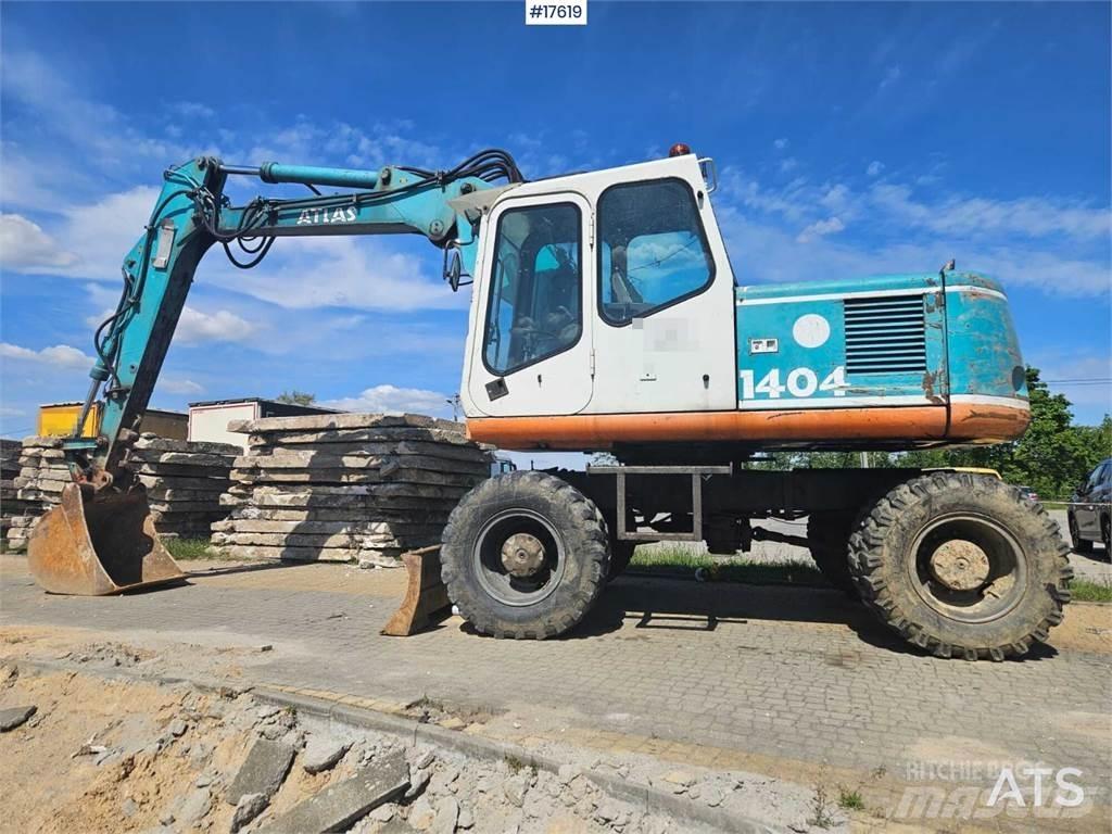 Atlas 1404 Pelle sur pneus
