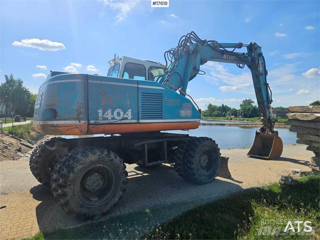 Atlas 1404 Pelle sur pneus