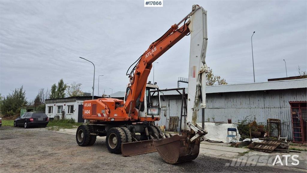 Atlas 1404 Pelle sur pneus
