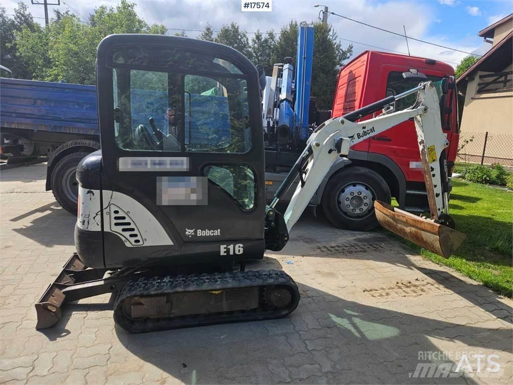 Bobcat E16 Mini pelle < 7t