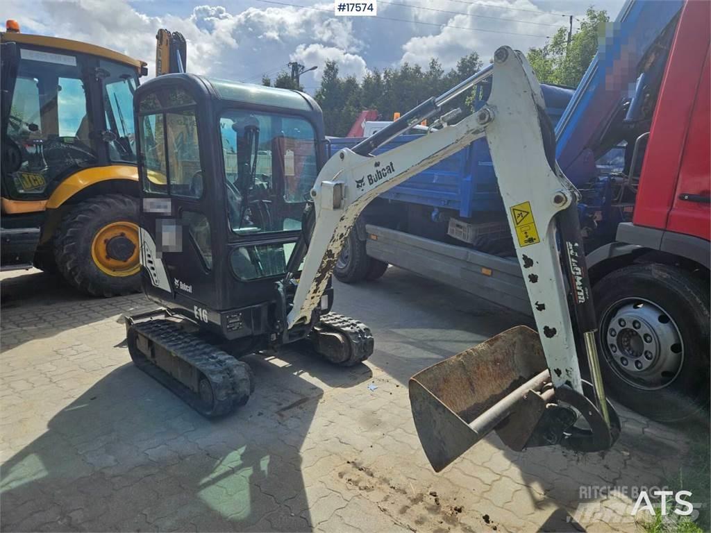 Bobcat E16 Mini pelle < 7t