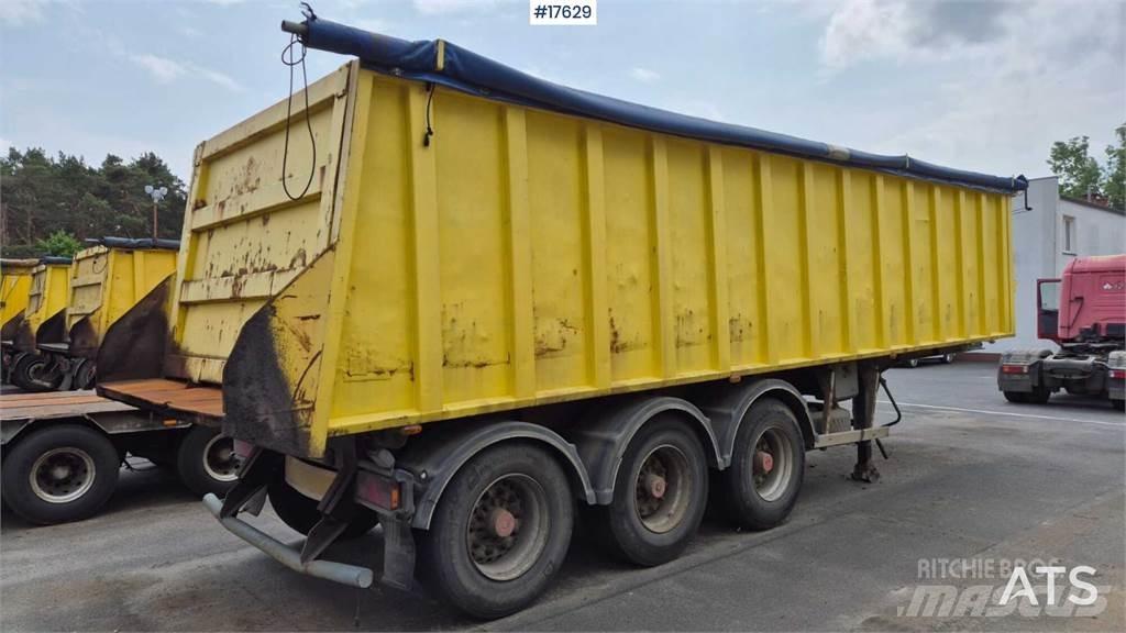 Bodex KIS 3W Benne semi remorque