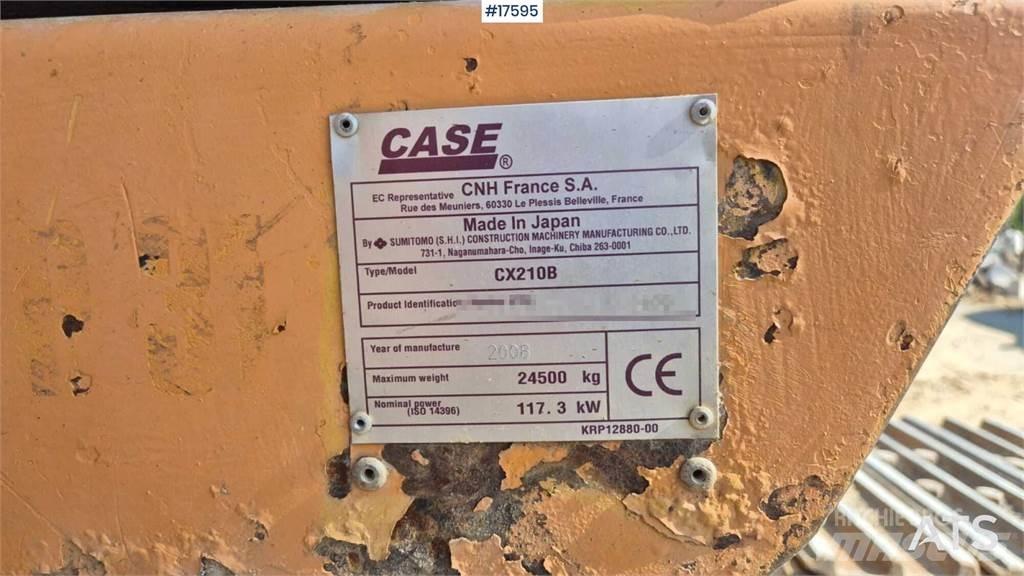 CASE CX210B Pelle sur chenilles