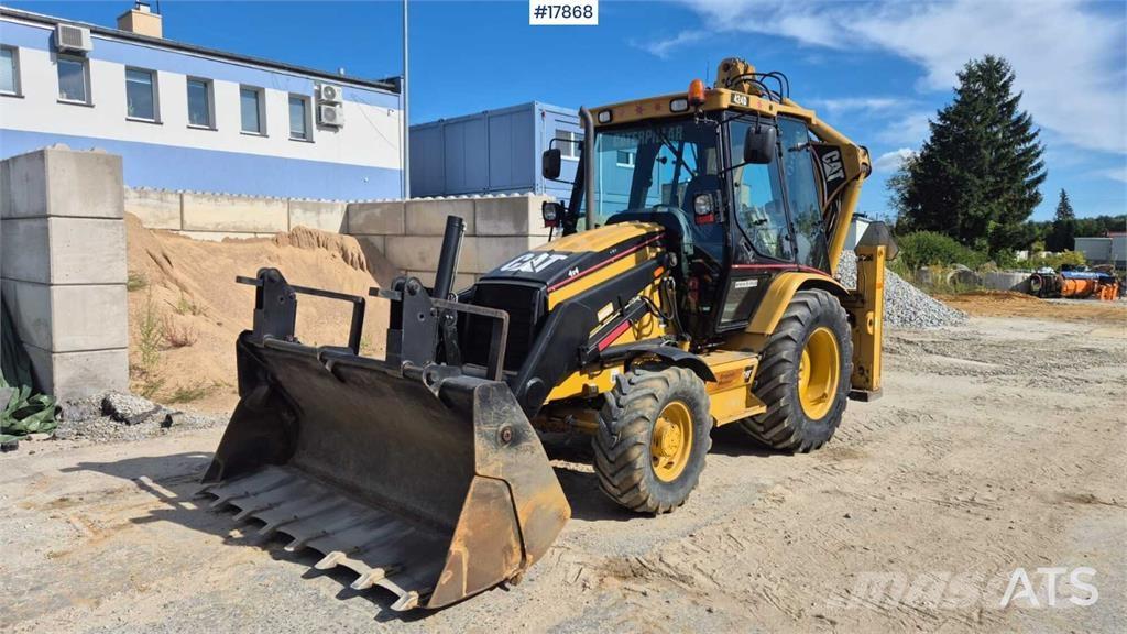 CAT 424D Tractopelle