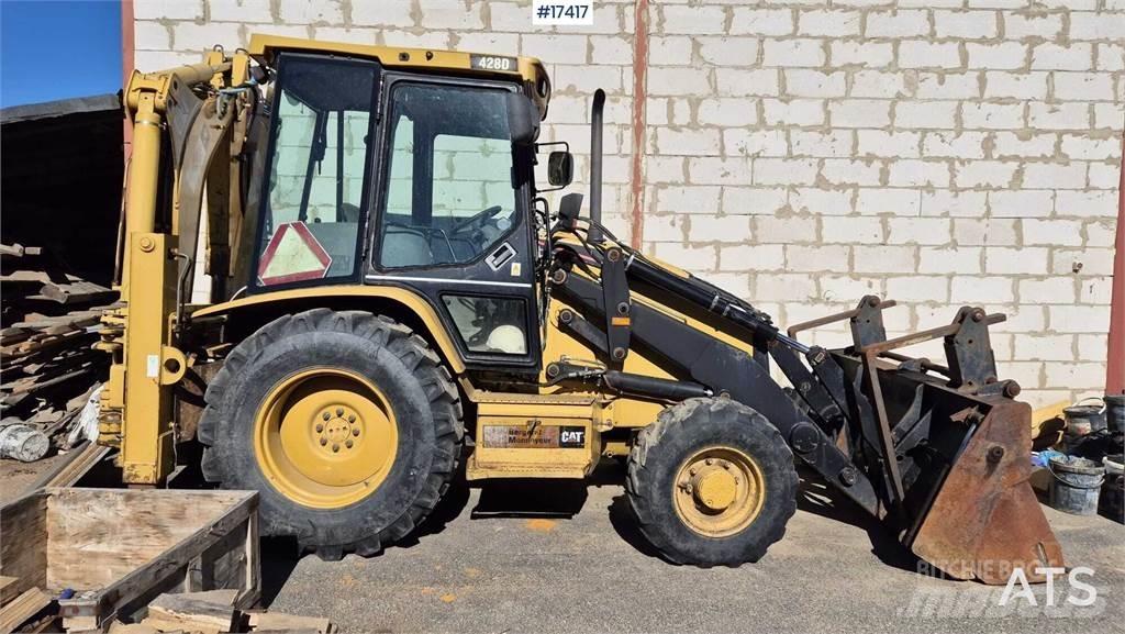 CAT 428D Tractopelle