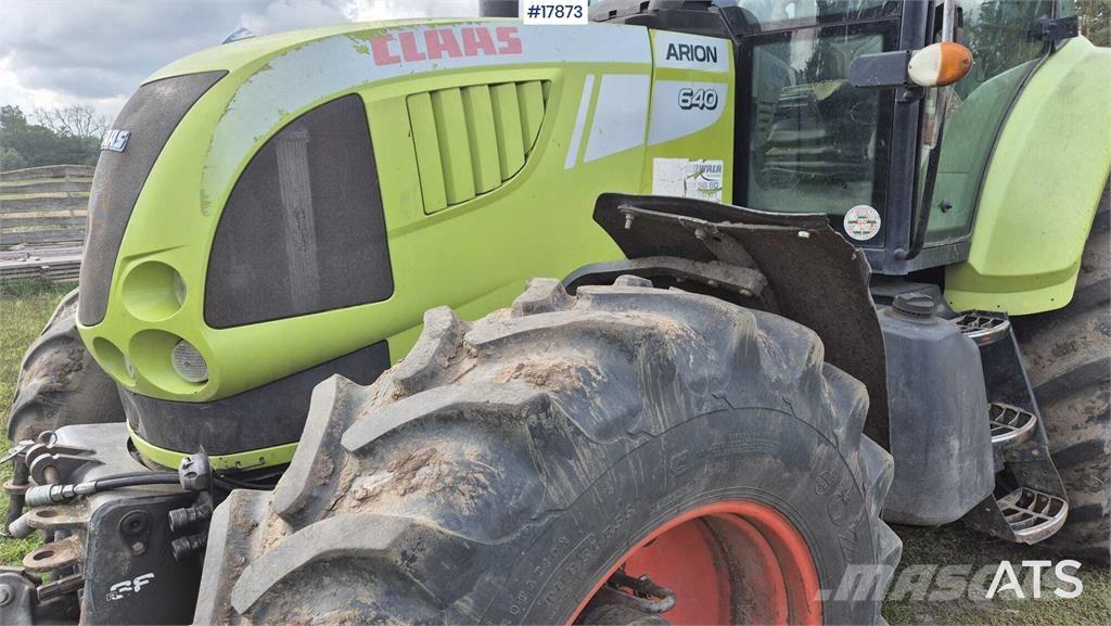 CLAAS ARION 640 Tracteur