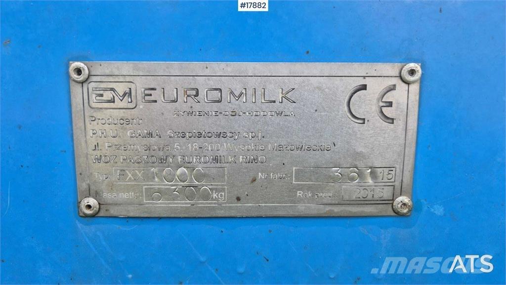 Euro MILK FXX 1000 Remorques autochargeuse