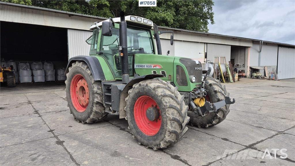 Fendt Vario 820 Tracteur