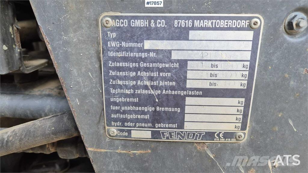 Fendt Vario 924 Tracteur