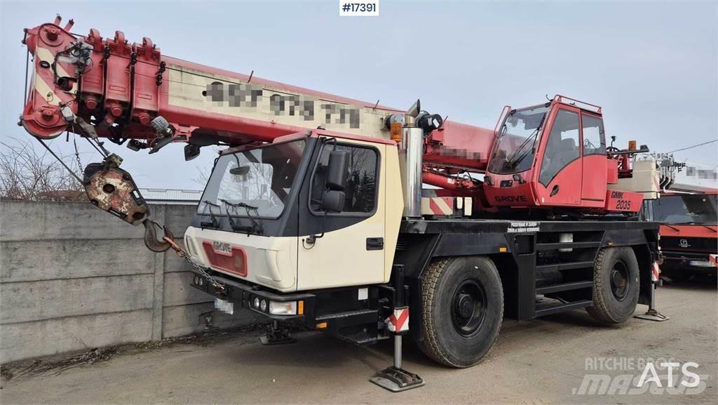 Grove GMK2035 Grues tout terrain