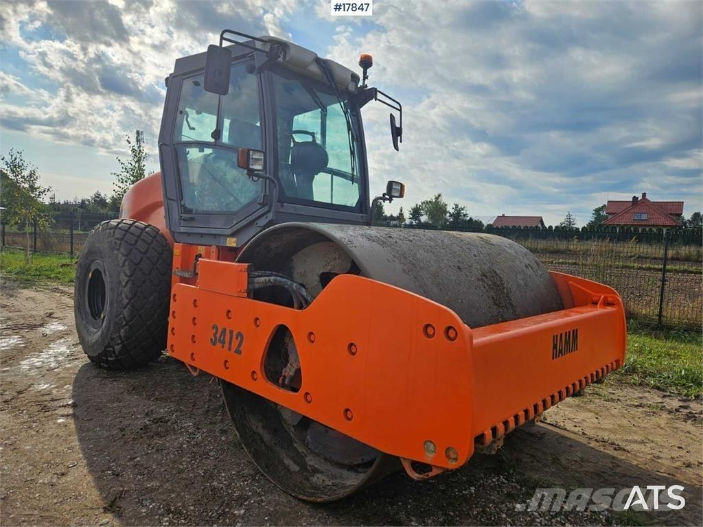 Hamm 3412HT Rouleaux monocylindre