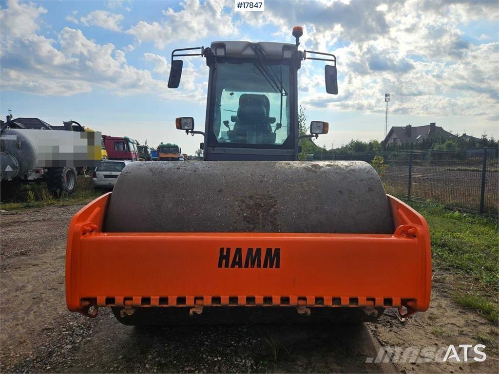 Hamm 3412HT Rouleaux monocylindre