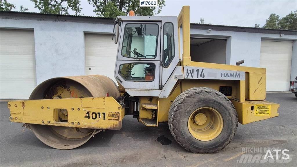 Hamm 4011D Rouleaux monocylindre