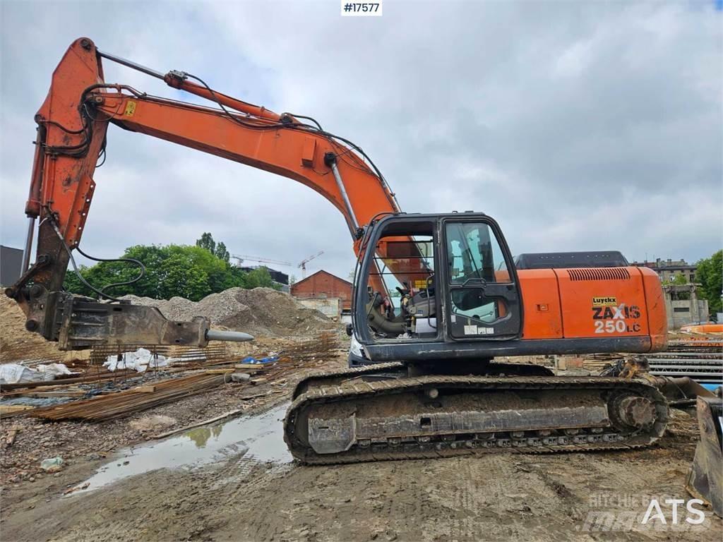 Hitachi Zaxis 250 LC Pelle sur chenilles