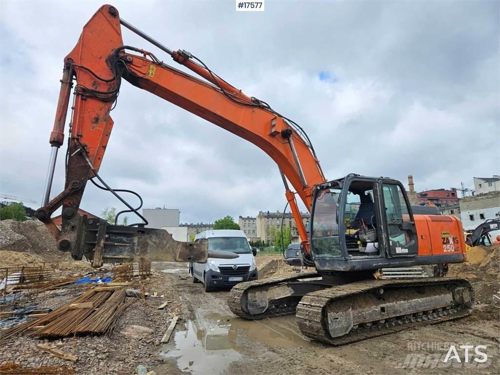 Hitachi Zaxis 250 LC Pelle sur chenilles