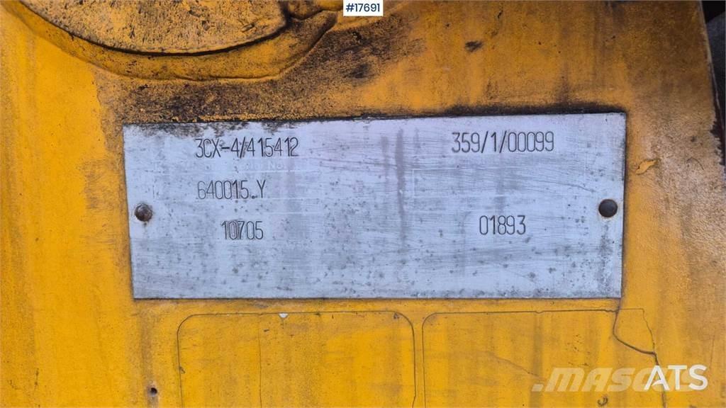 JCB 3cx Tractopelle