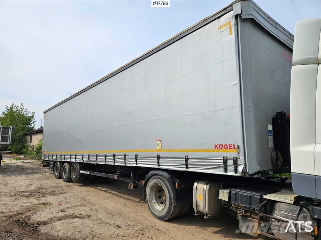 Kögel S-24 Semi remorque à rideaux coulissants (PLSC)