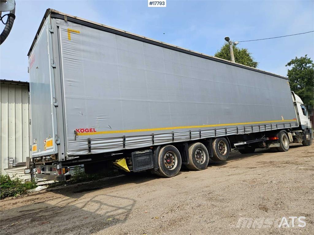 Kögel S-24 Semi remorque à rideaux coulissants (PLSC)