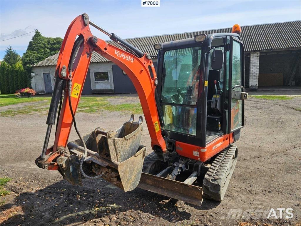Kubota KX019-4 Mini pelle < 7t